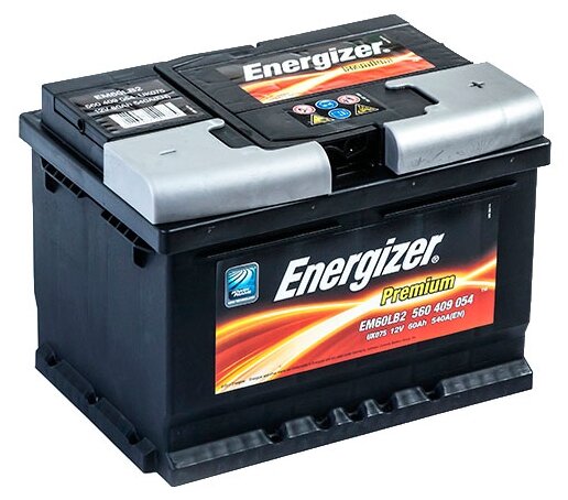 Аккумулятор автомобильный Energizer Premium EM60LB2 60Ah (о.п.)